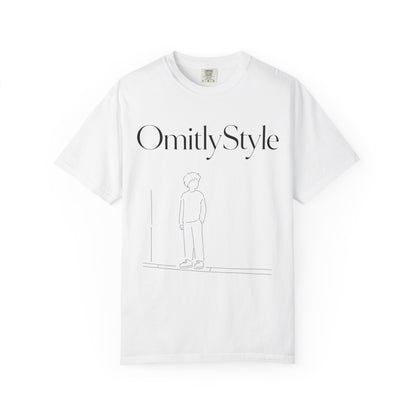 Crosswalk Pause — Garment-Dyed T-Shirt