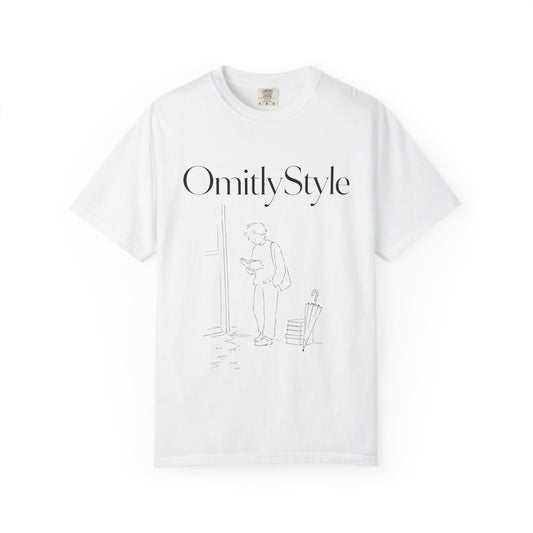 Bookshop Rain — Garment-Dyed T-Shirt