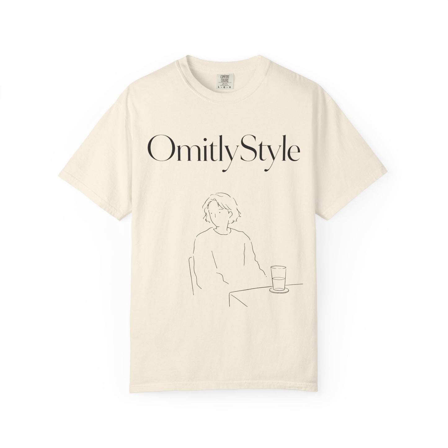 Half-Full Glass — Garment-Dyed T-Shirt
