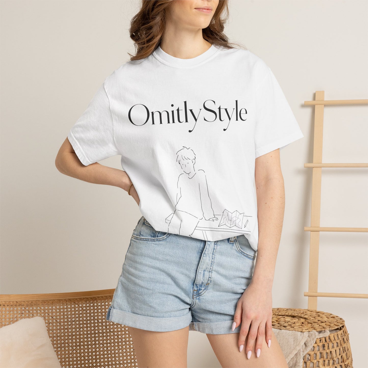 Street Map — Garment-Dyed T-Shirt