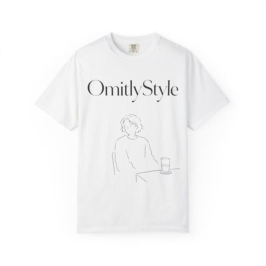 Half-Full Glass — Garment-Dyed T-Shirt