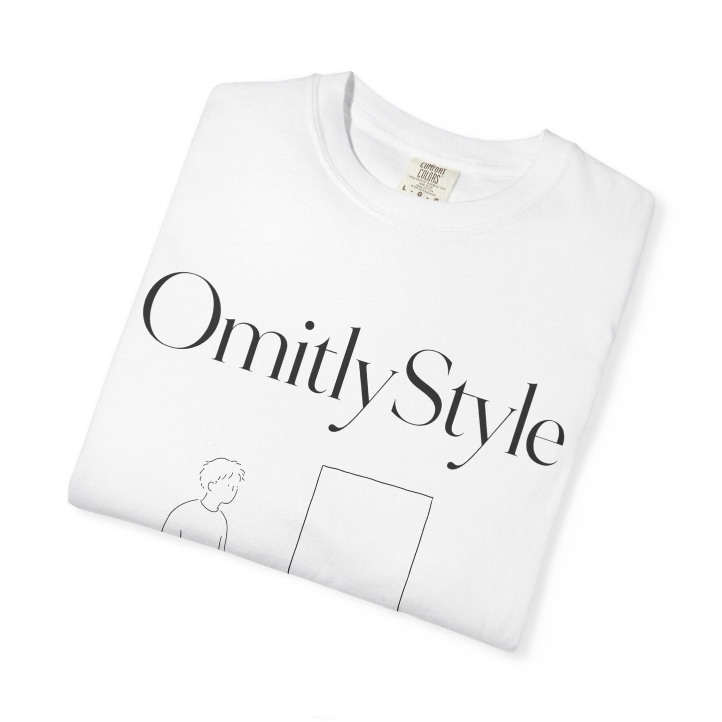 Gallery Walk City Graphic Tee — Garment-Dyed Unisex T-Shirt