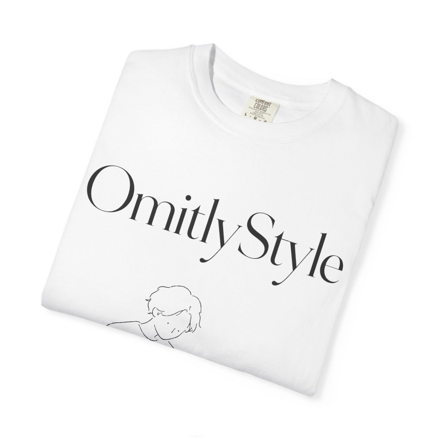 Music Shop Graphic Tee — Garment-Dyed Unisex T-Shirt