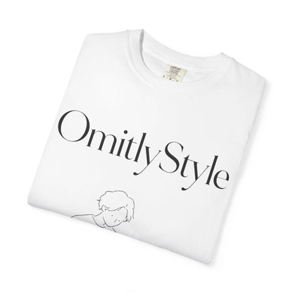Music Shop Graphic Tee — Garment-Dyed Unisex T-Shirt