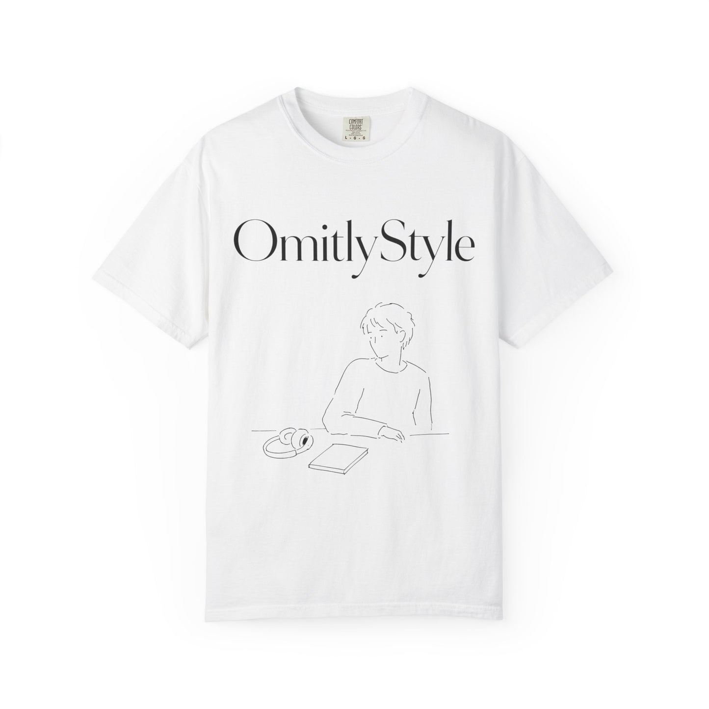 Headphones Off — Garment-Dyed T-Shirt
