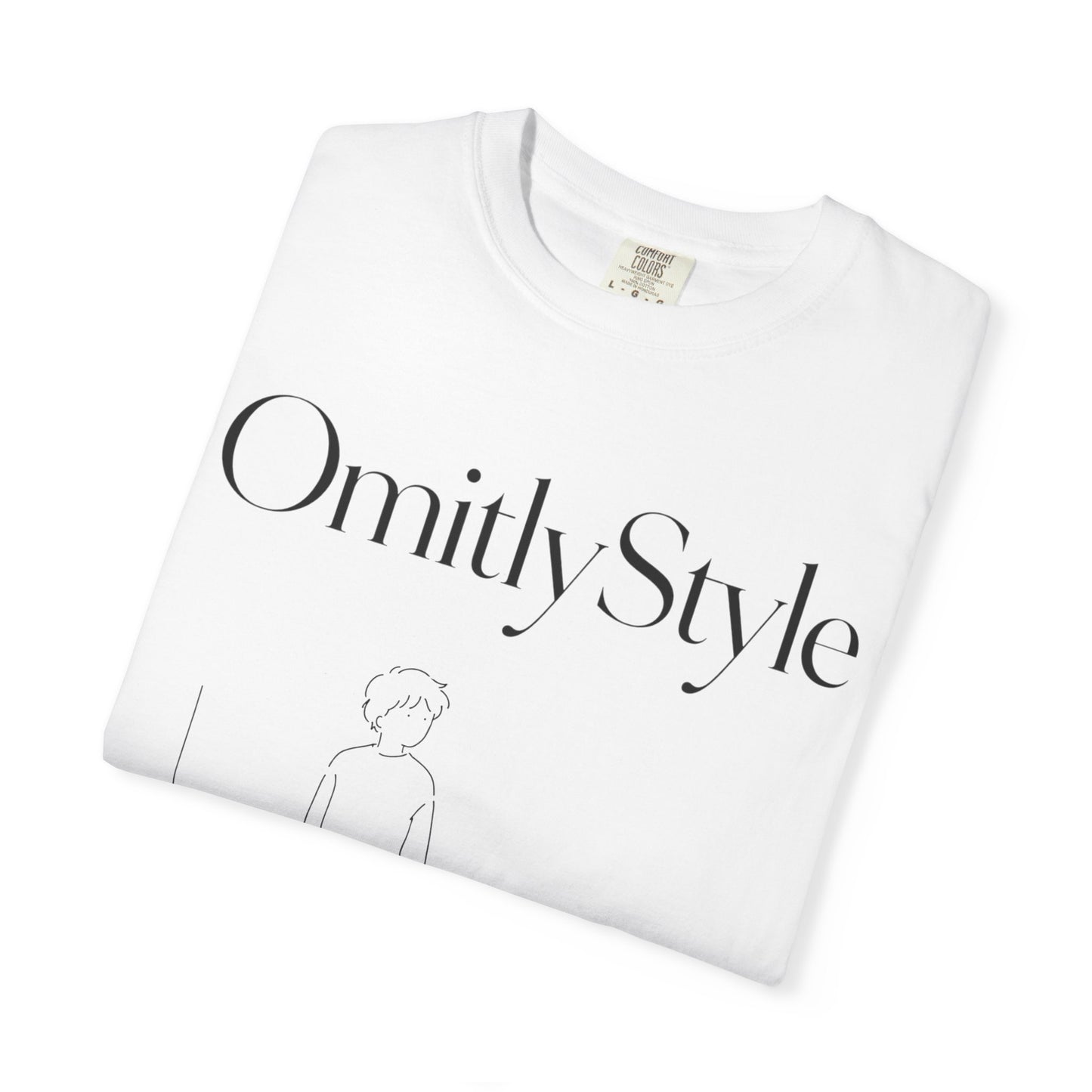 Crosswalk Pause — Garment-Dyed T-Shirt