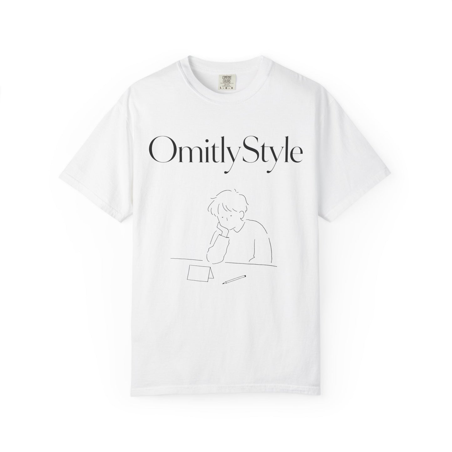 Folded Note — Garment-Dyed T-Shirt