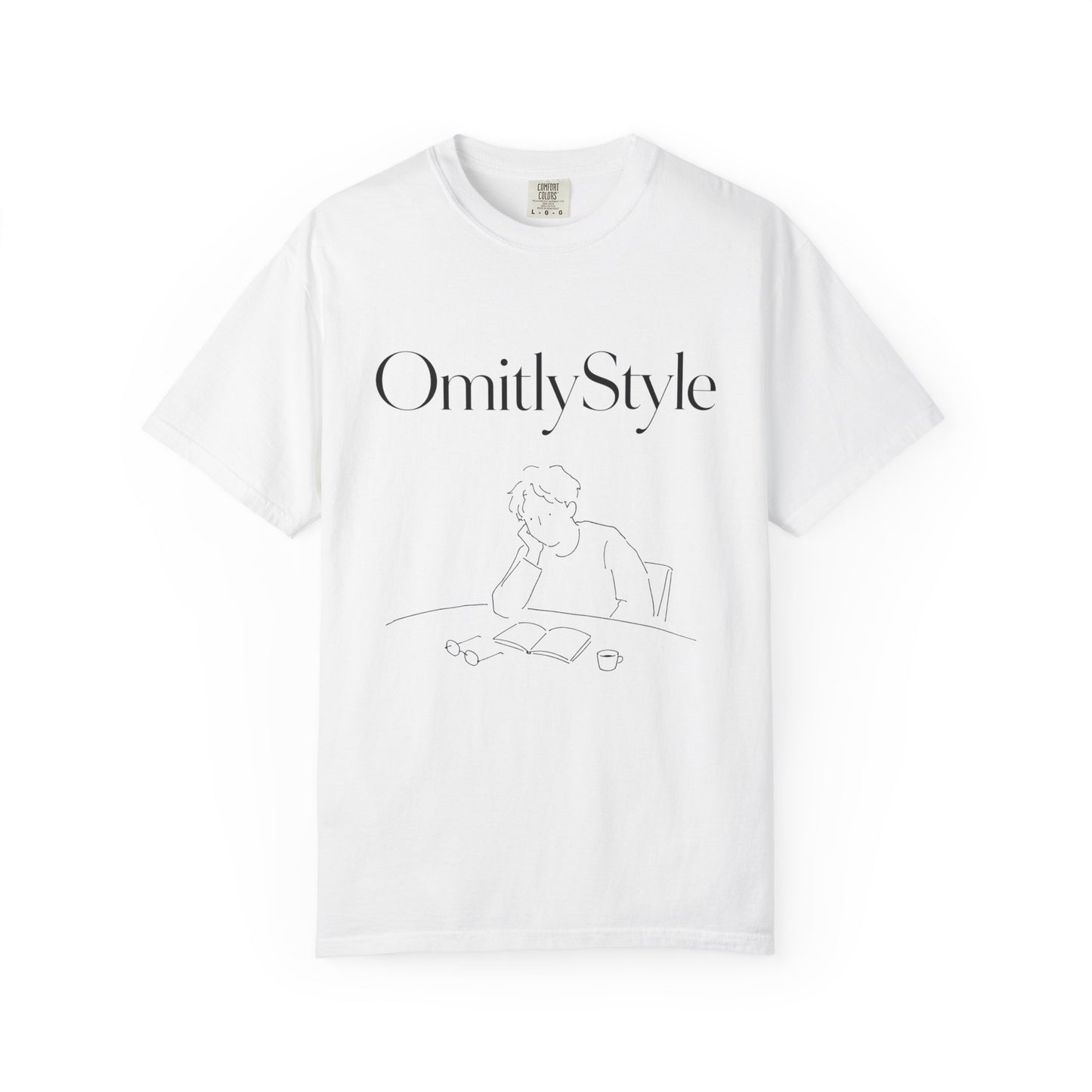 Open Book — Garment-Dyed T-Shirt